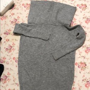 Off shoulder Sweater dress: similar to acne studio